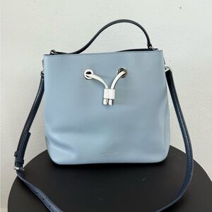 Kate Spade Light Blue and Navy Shoulder Bag